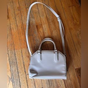 Sole Society Carol mini satchel in off-white/bone